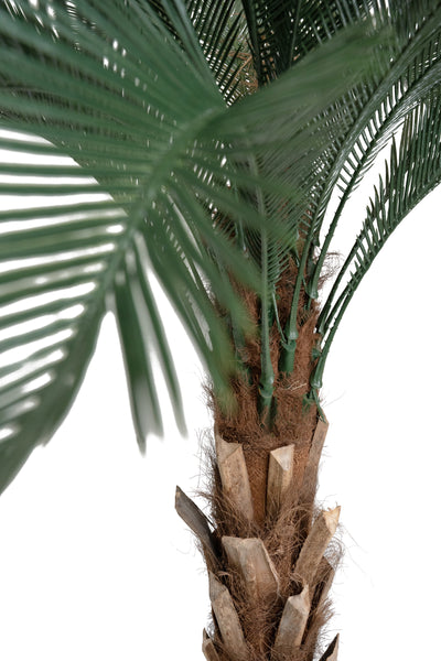 Palm artificial H210cm Cycas cu 30 frunze cu protectie UV