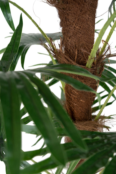 Palm artificial H120cm Chamaerops humilis cu 18 frunze