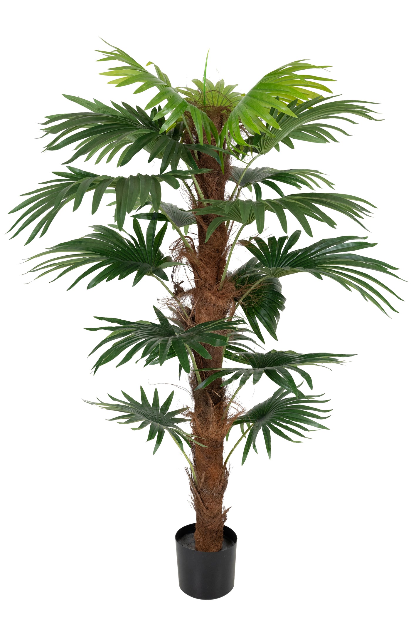 Palm artificial H150cm Chamaerops humilis cu 18 frunze