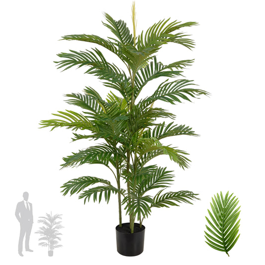 Palmier artificial H120cm Areca mini cu 36 frunze