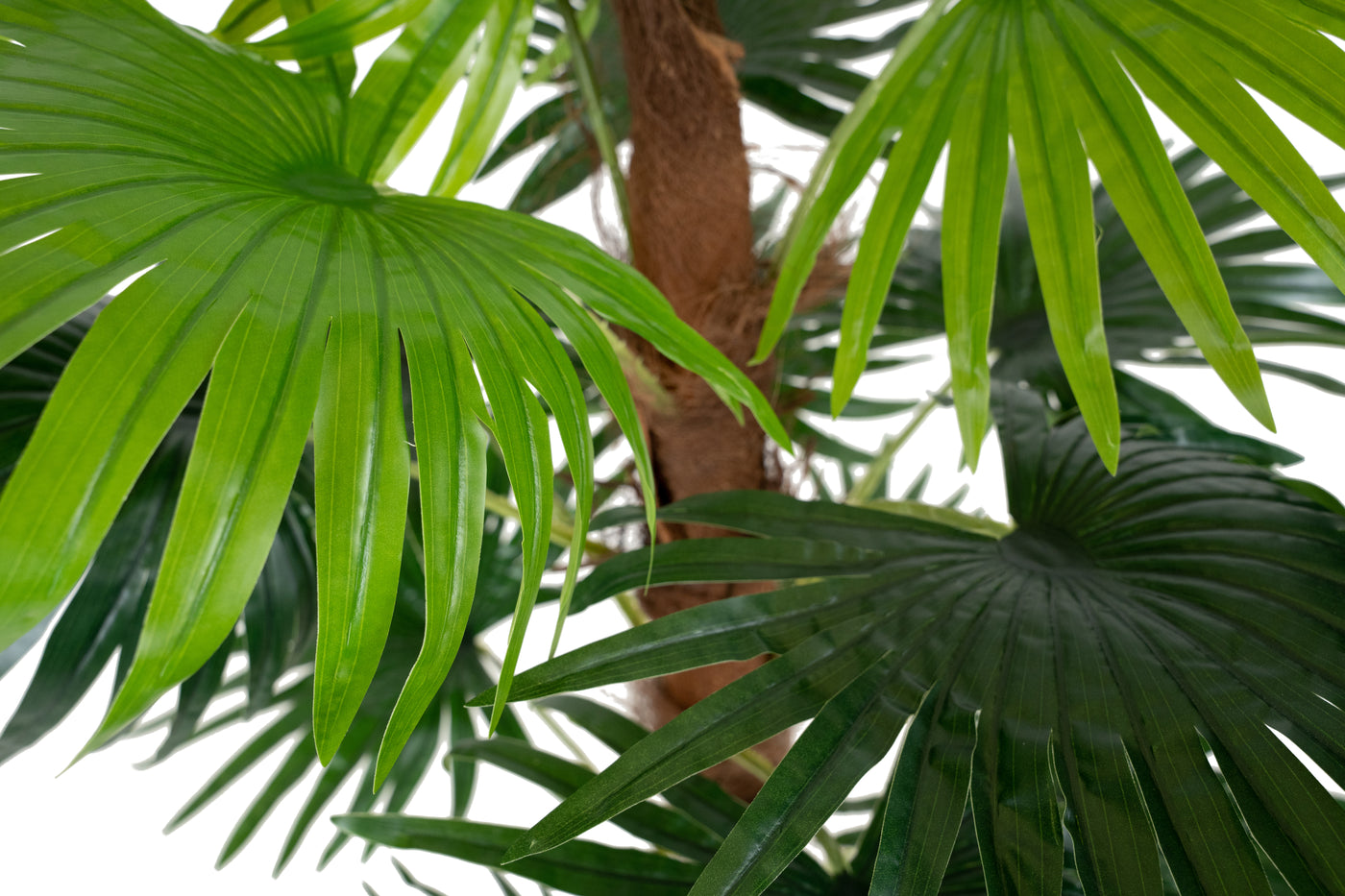 Palmier artificial H120cm Chamaerops humilis cu 15 frunze