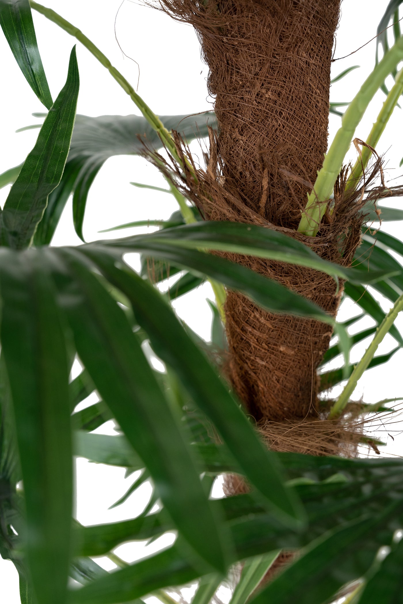 Palmier artificial H120cm Chamaerops humilis cu 15 frunze