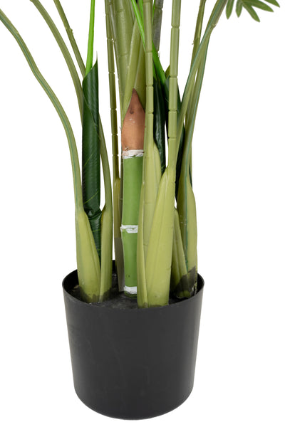 Palmier artificial H120cm Kentia cu 15 frunze