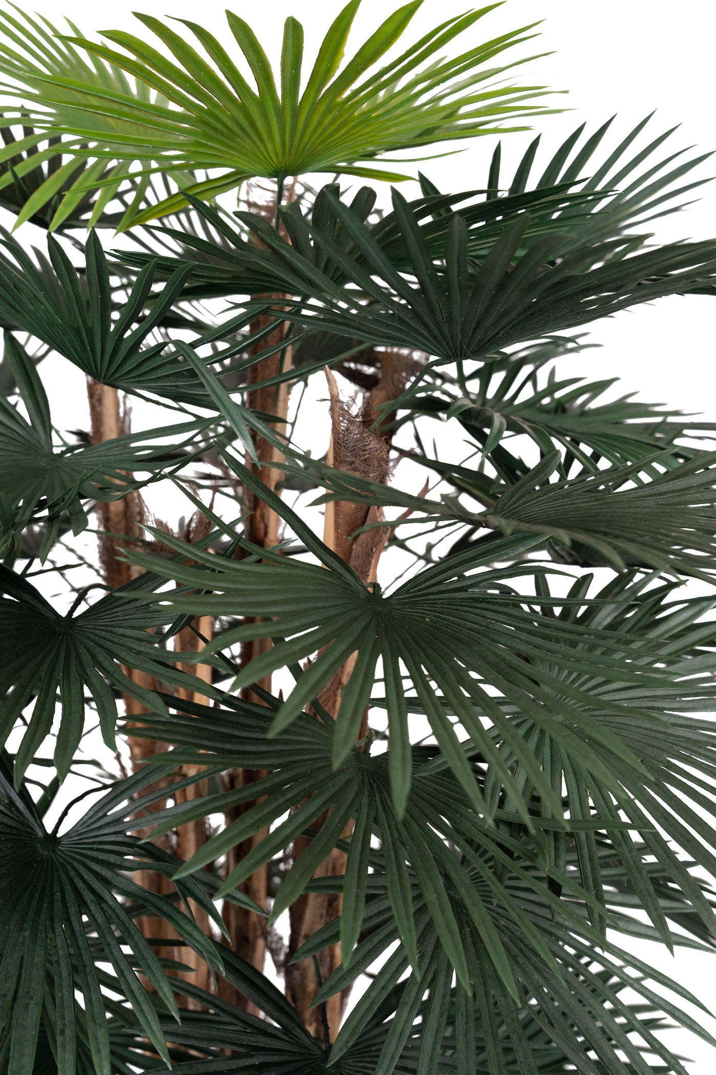 Palmier artificial H120cm Rhapis excelsa cu 56 frunze