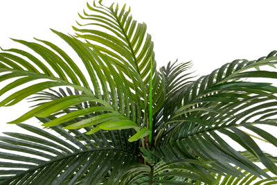 Palmier artificial H130cm Areca cu 36 frunze(circa 1263 foliole)