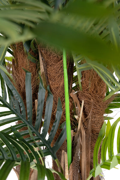 Palmier artificial H130cm Areca cu 36 frunze(circa 1263 foliole)