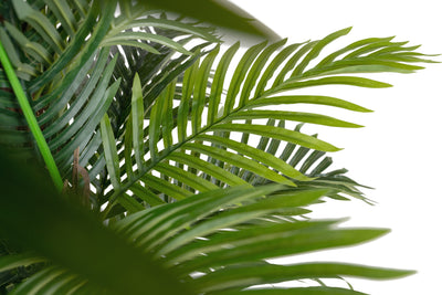 Palmier artificial H130cm Areca cu 36 frunze(circa 1263 foliole)