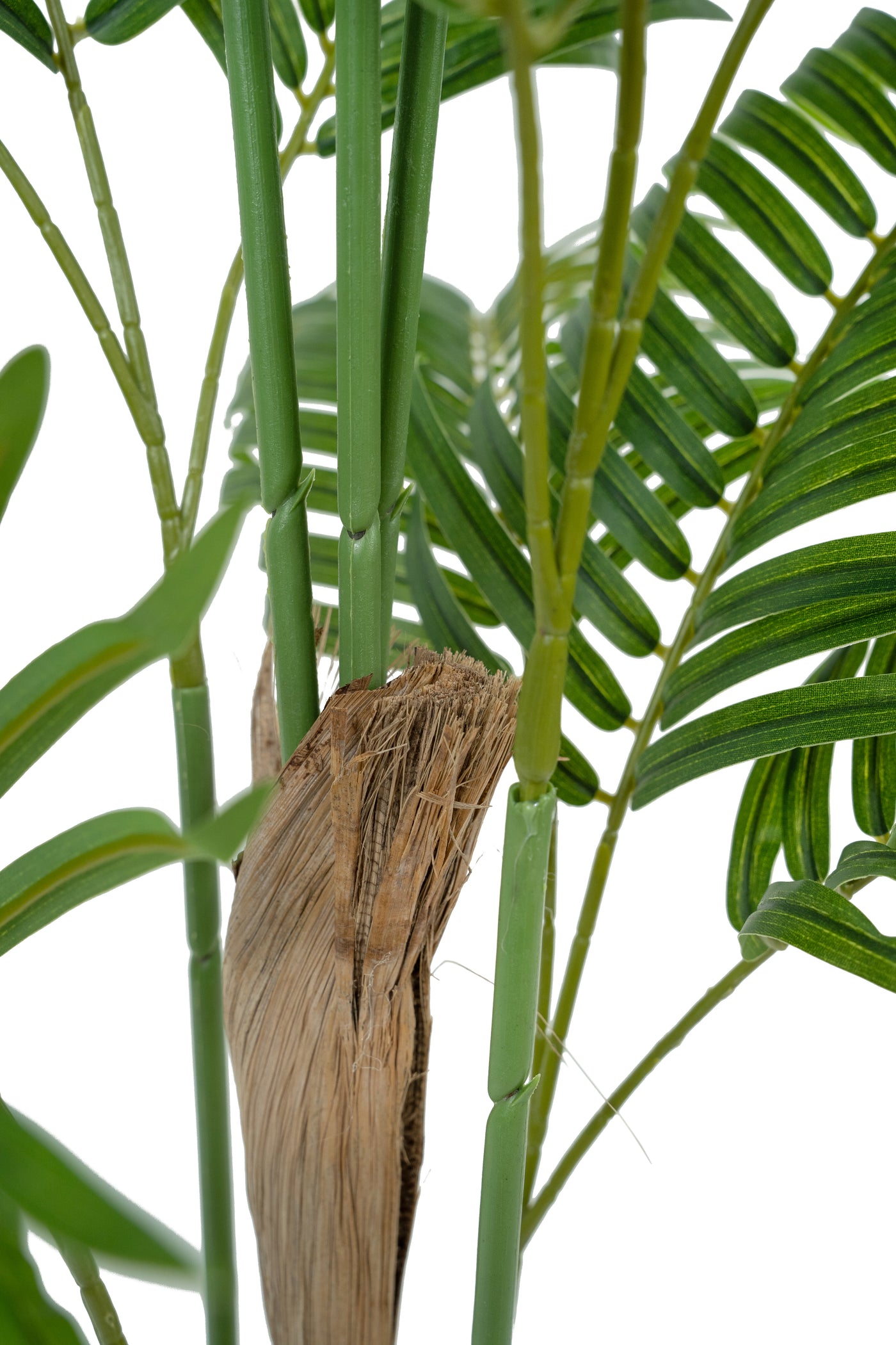 Palmier artificial H130cm Areca cu 7 tulpini si 7 frunze