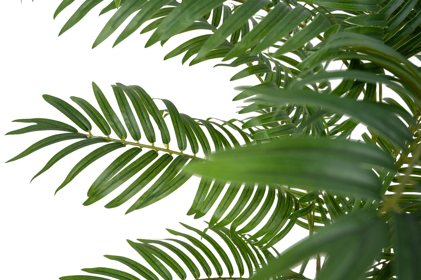 Palmier artificial H130cm Areca cu 7 tulpini si 7 frunze