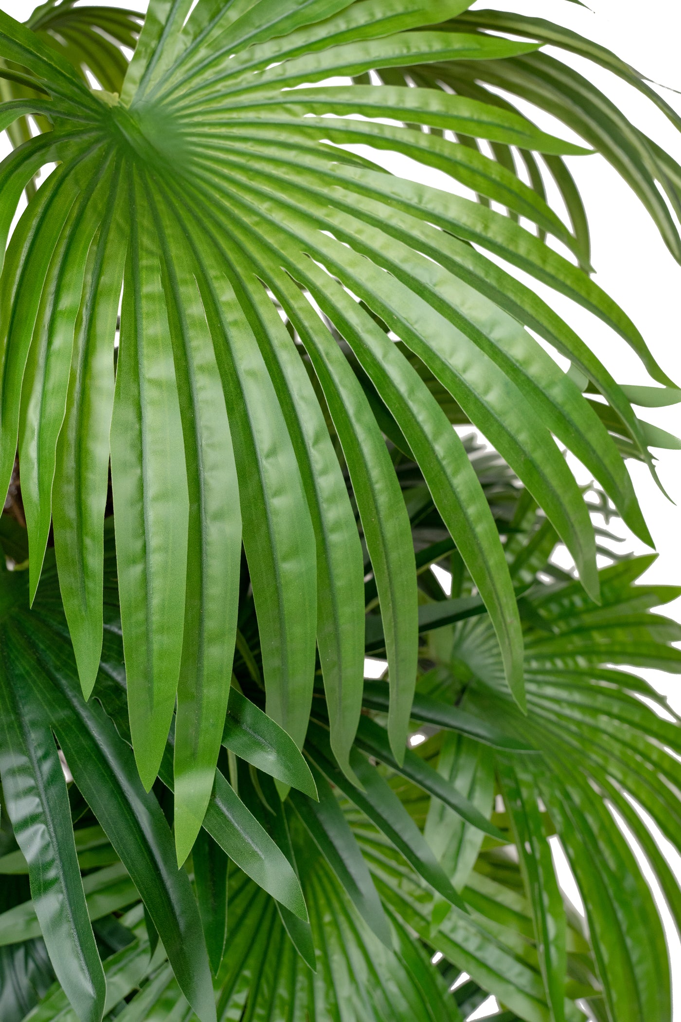 Palmier artificial H130cm Chamaerops humilis cu 21 frunze