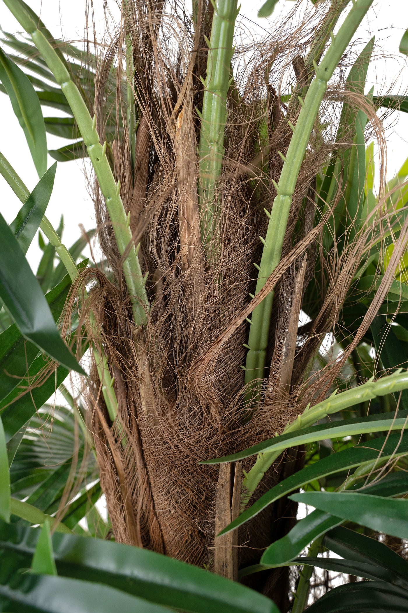 Palmier artificial H130cm Chamaerops humilis cu 38 frunze