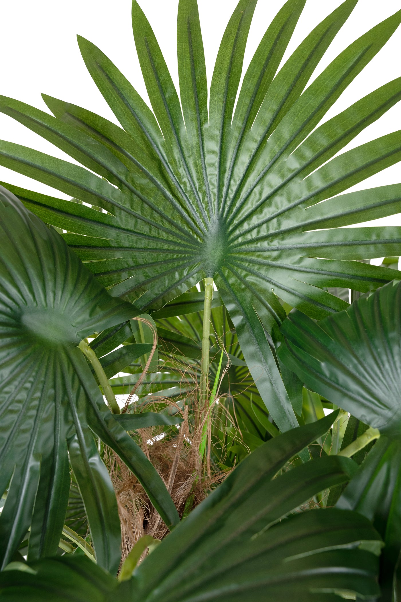 Palmier artificial H130cm Chamaerops humilis cu 38 frunze