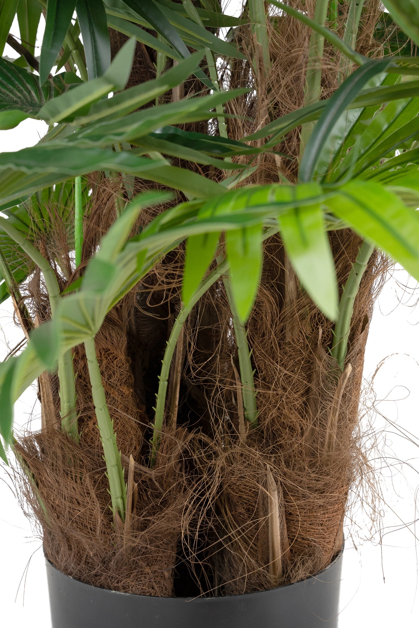 Palmier artificial H130cm Chamaerops humilis cu 38 frunze