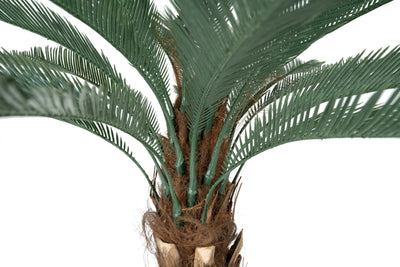 Palmier artificial H130cm Cycas cu 30 frunze cu protectie UV