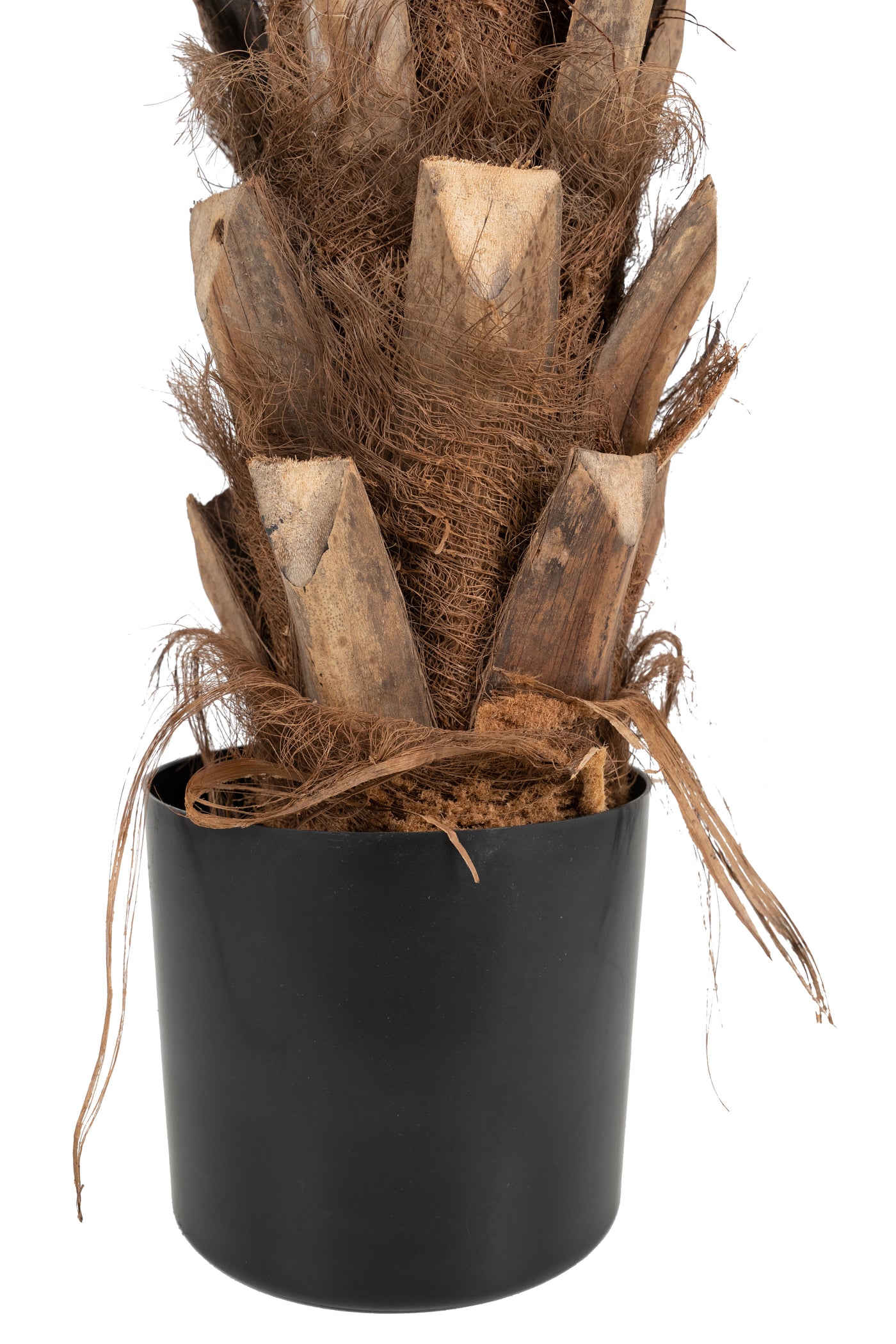 Palmier artificial H130cm Phoenix roebelenii cu 24 frunze cu protectie UV