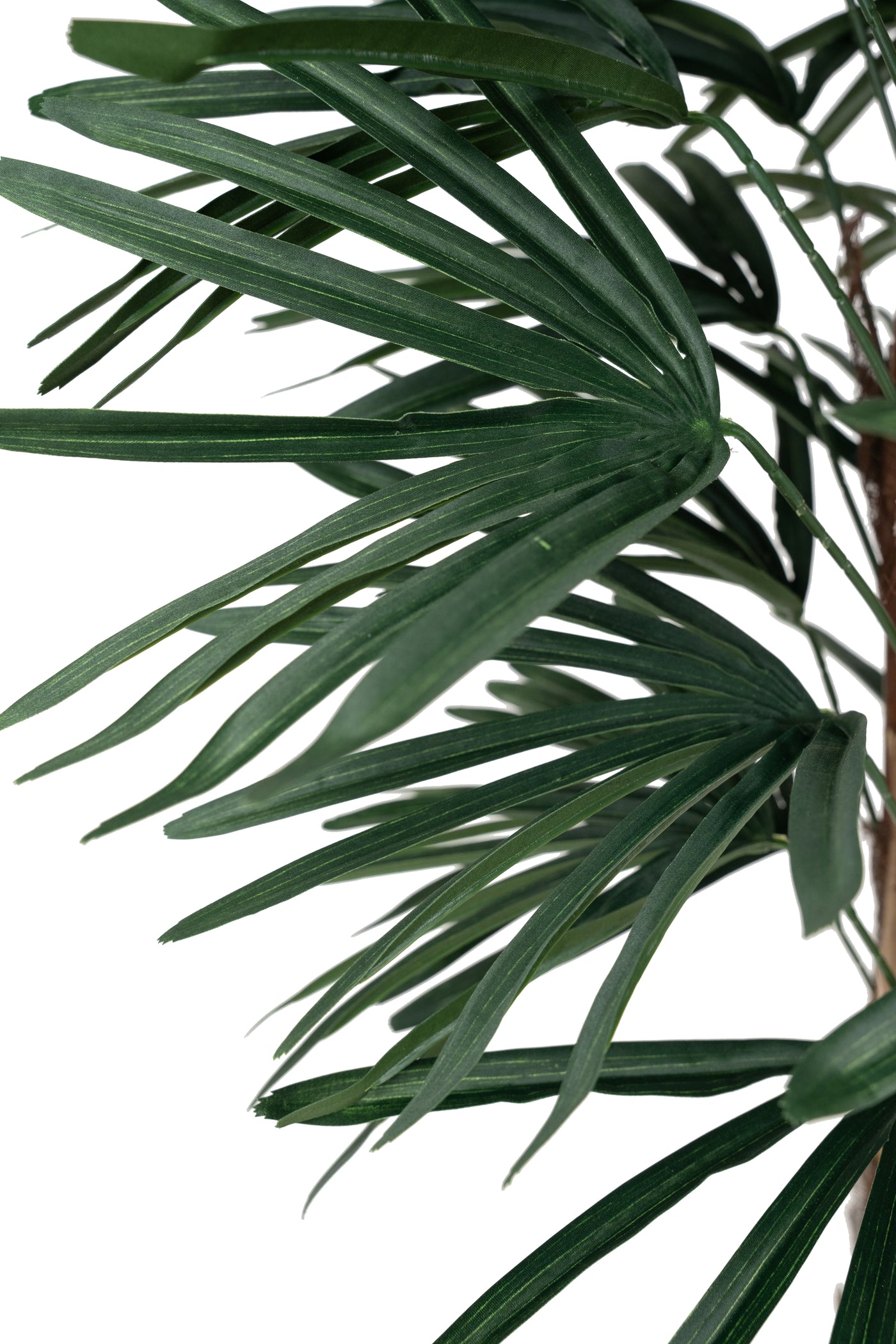 Palmier artificial H130cm Rhapis excelsa cu 50 frunze cu protectie UV