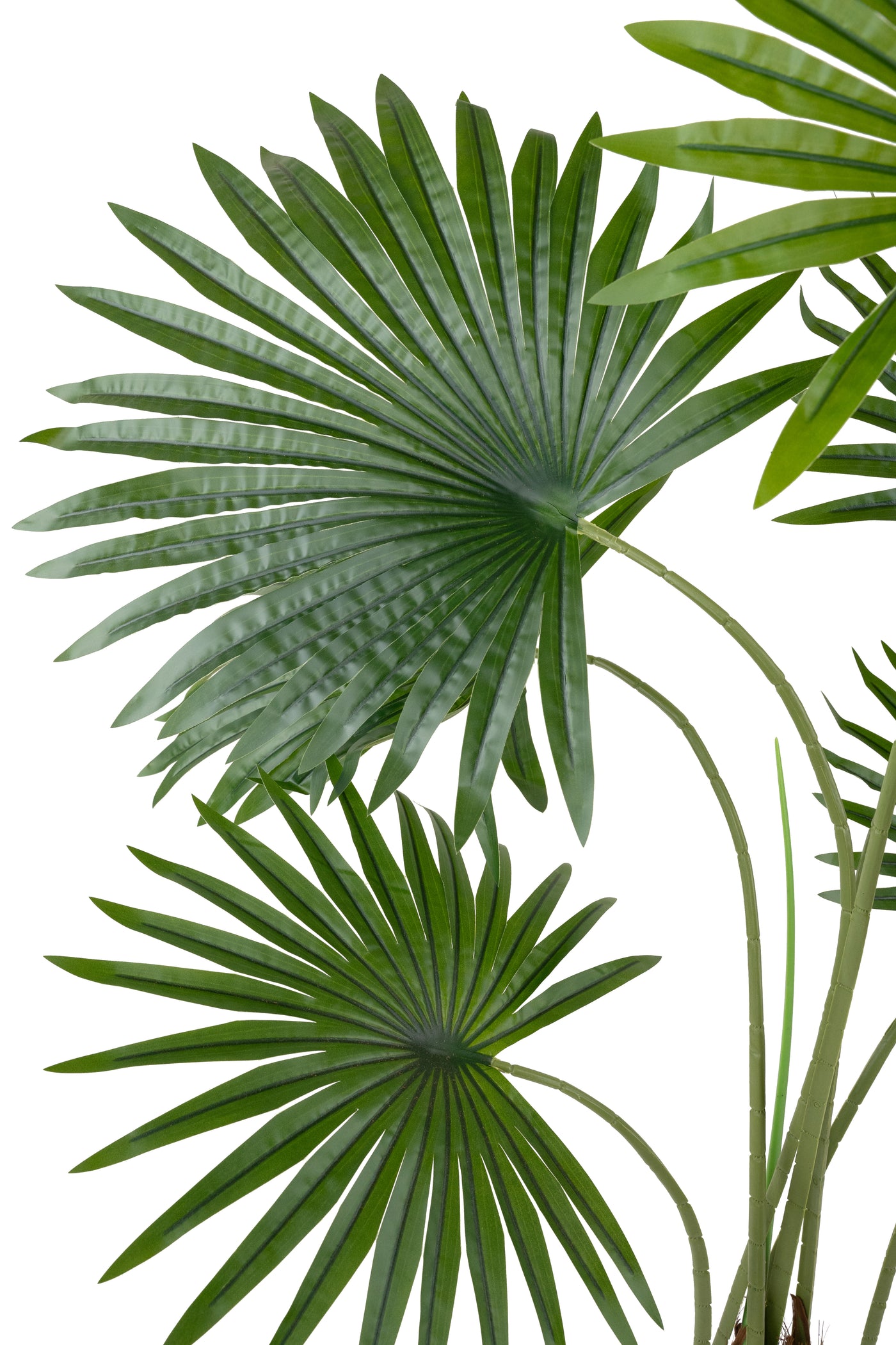 Palmier artificial H140cm Washingtonia robusta cu 7 frunze cu protectie UV