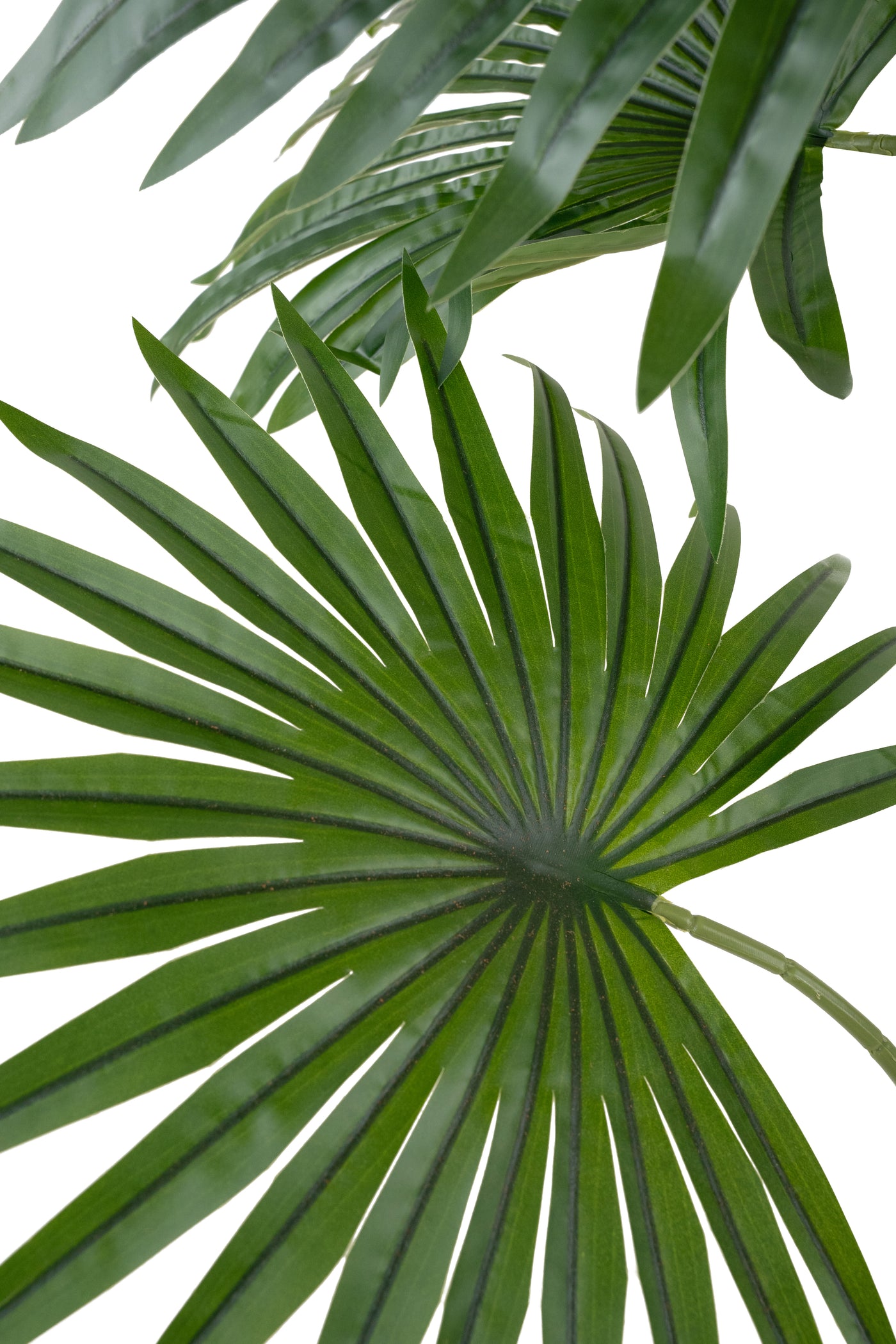 Palmier artificial H140cm Washingtonia robusta cu 7 frunze cu protectie UV