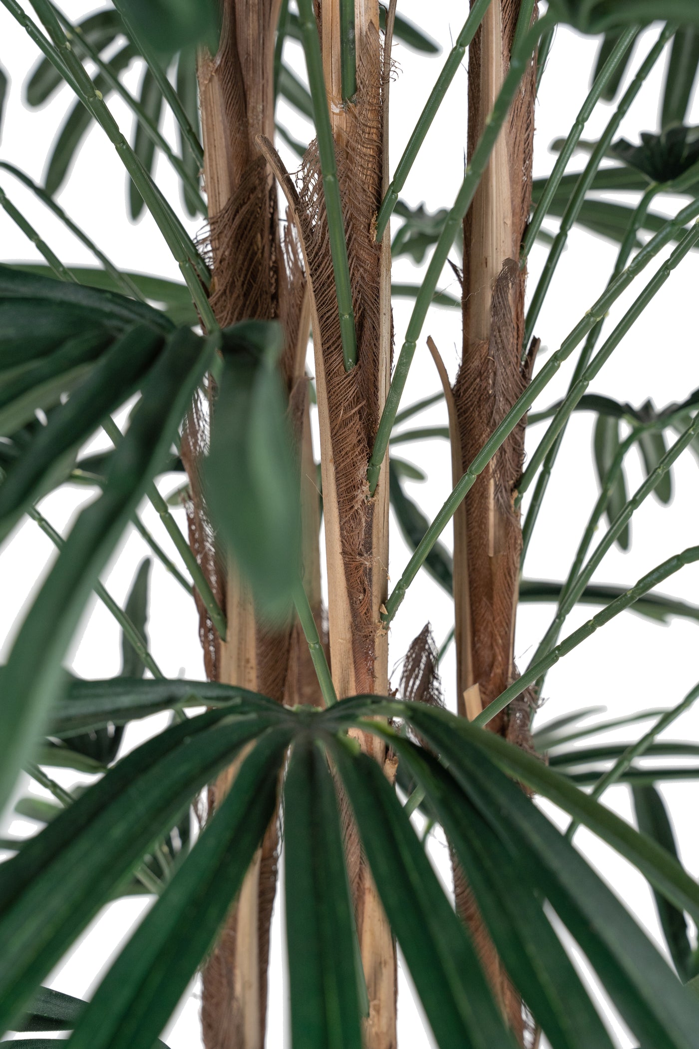 Palmier artificial H150cm Rhapis excelsa cu 60 frunze cu protectie UV