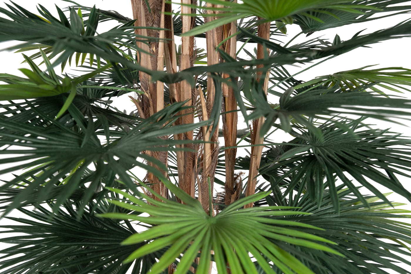 Palmier artificial H150cm Rhapis excelsa cu 86 frunze cu protectie UV