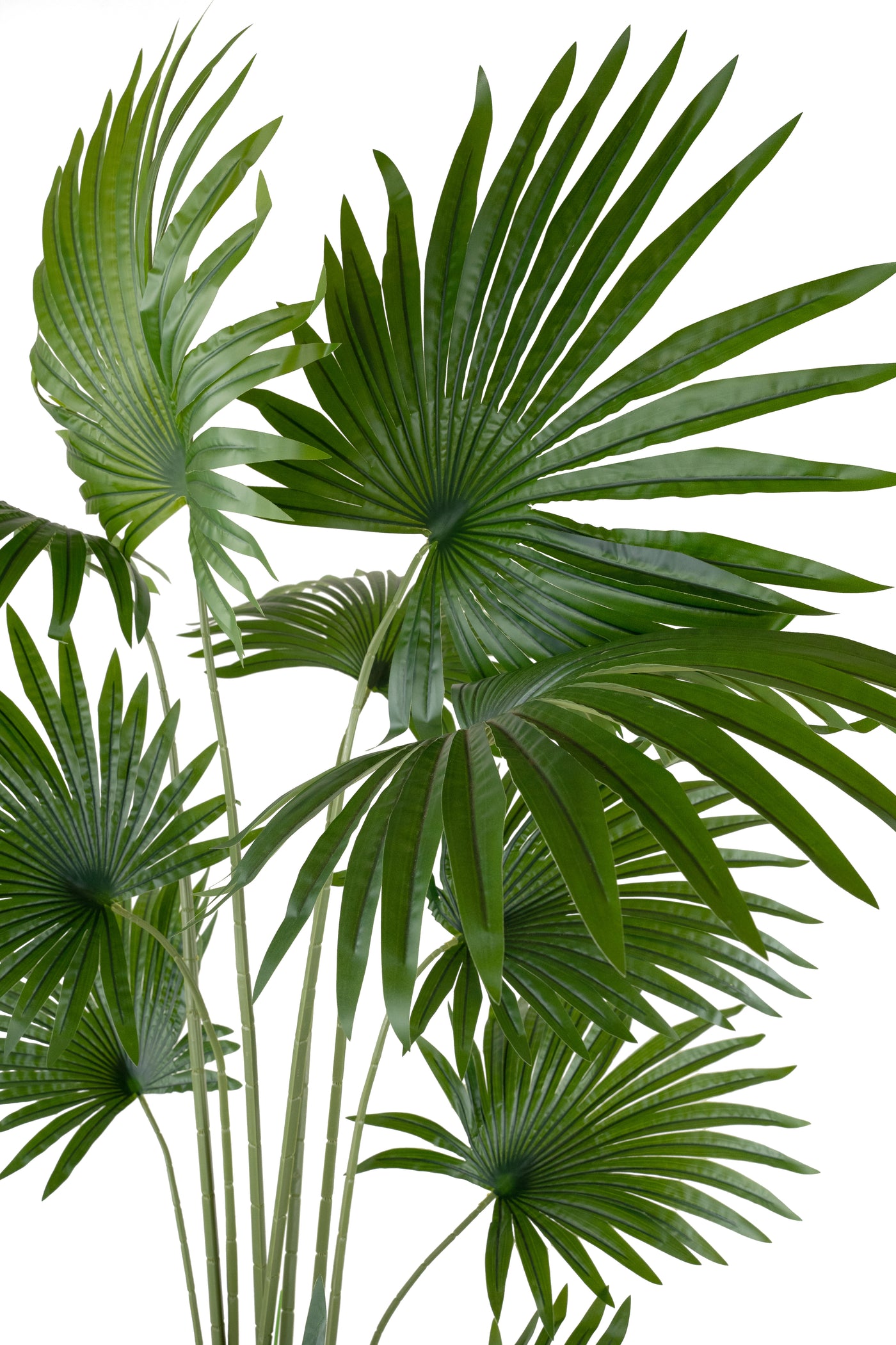 Palmier artificial H160cm Washingtonia robusta cu 12 frunze cu protectie UV