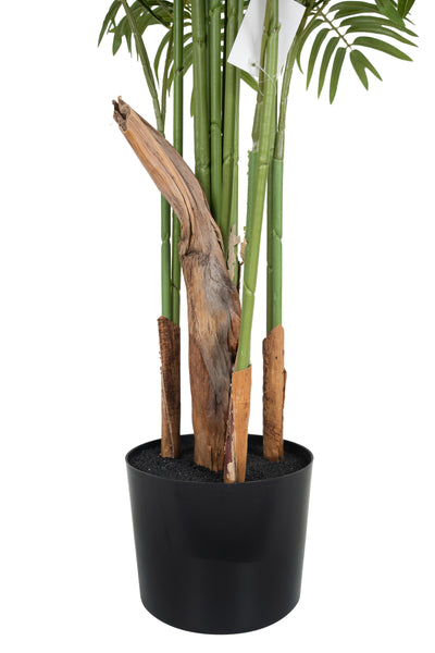 Palmier artificial H180cm Areca cu 15 tulpini si 15 frunze