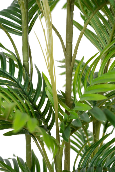 Palmier artificial H180cm Areca mini cu 7 tulpini si 69 frunze