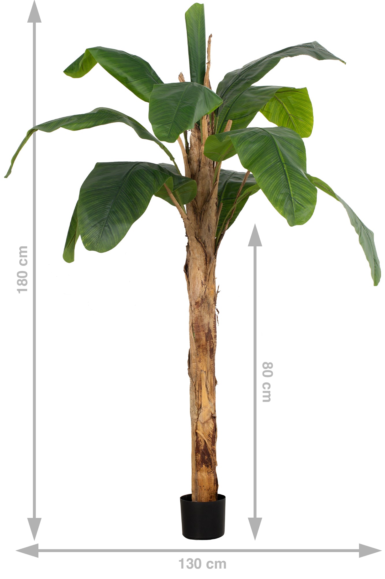 Palmier artificial H180cm Banan cu 11 frunze