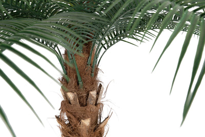 Palmier artificial H180cm Phoenix roebelenii cu 24 frunze cu protectie UV