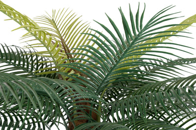 Palmier artificial H180cm Phoenix roebelenii cu 24 frunze cu protectie UV