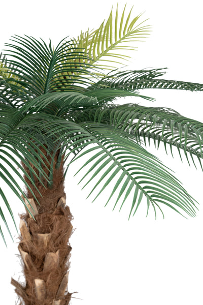 Palmier artificial H180cm Phoenix roebelenii cu 24 frunze cu protectie UV