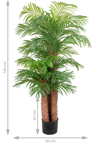 Palmier artificial H180cm Phoenix roebelenii cu 32 frunze