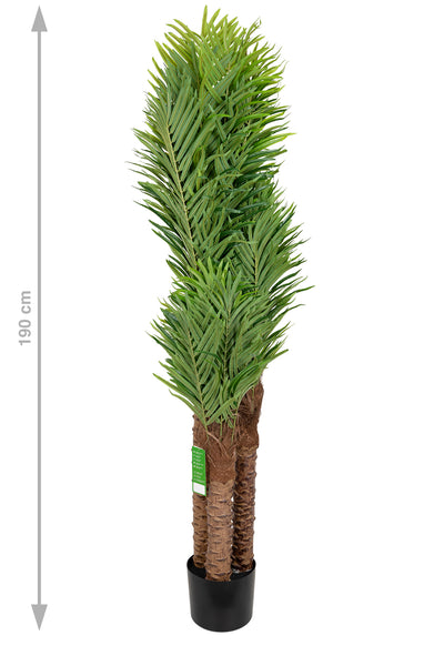 Palmier artificial H180cm Phoenix roebelenii cu 36 frunze