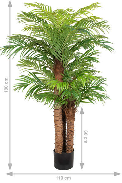 Palmier artificial H180cm Phoenix roebelenii cu 36 frunze