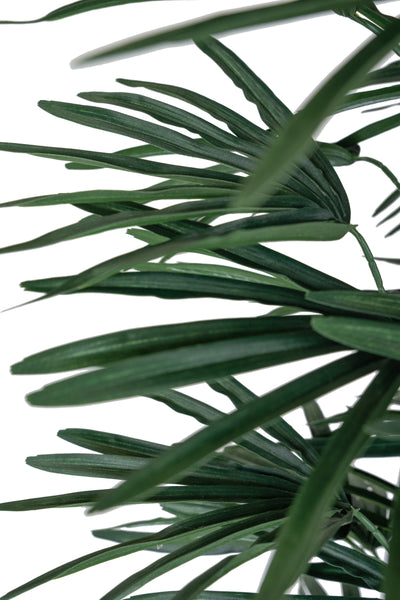 Palmier artificial H180cm Rhapis excelsa cu 102 frunze cu protectie UV