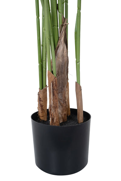 Palmier artificial H195cm Lady palm cu 15 tulpini si 15 frunze