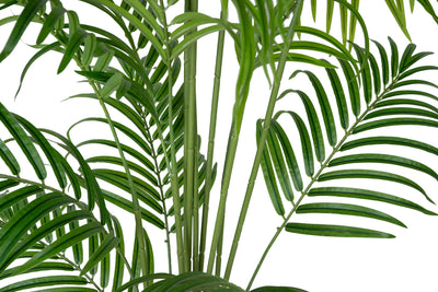 Palmier artificial H195cm Lady palm cu 15 tulpini si 15 frunze