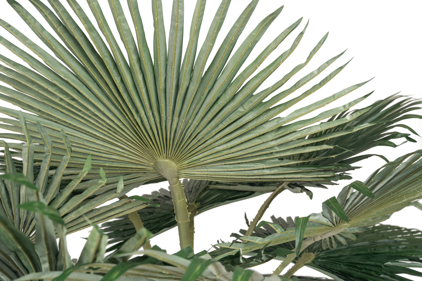 Palmier artificial H200cm Washingtonia. coroana D300cm cu protectie UV