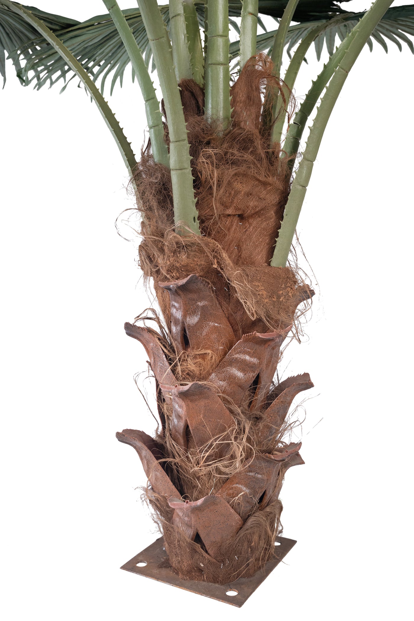 Palmier artificial H200cm Washingtonia. coroana D300cm cu protectie UV