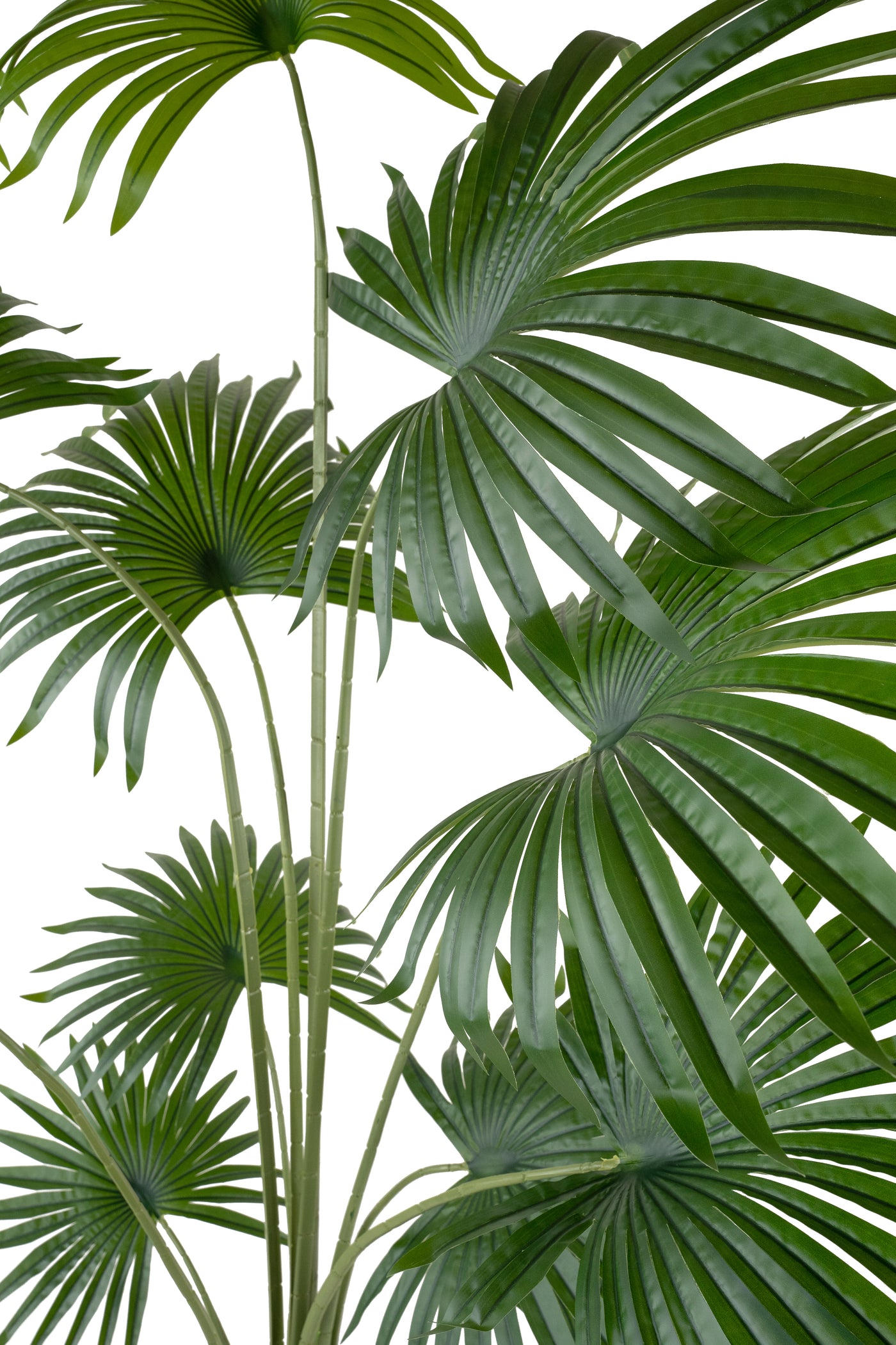 Palmier artificial H200cm Washingtonia cu 12 frunze cu protectie UV