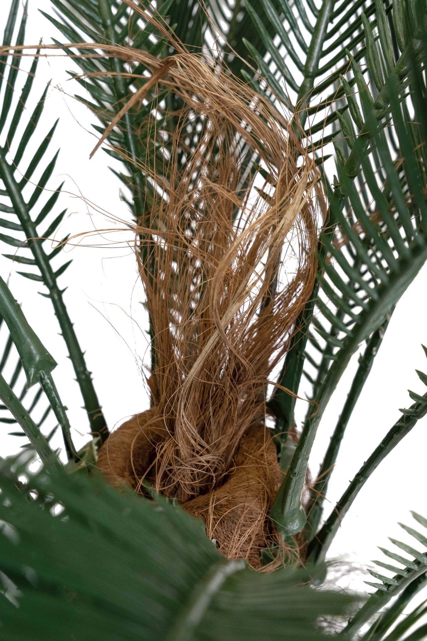 Palmier artificial H210cm Cycas cu 30 frunze cu protectie UV