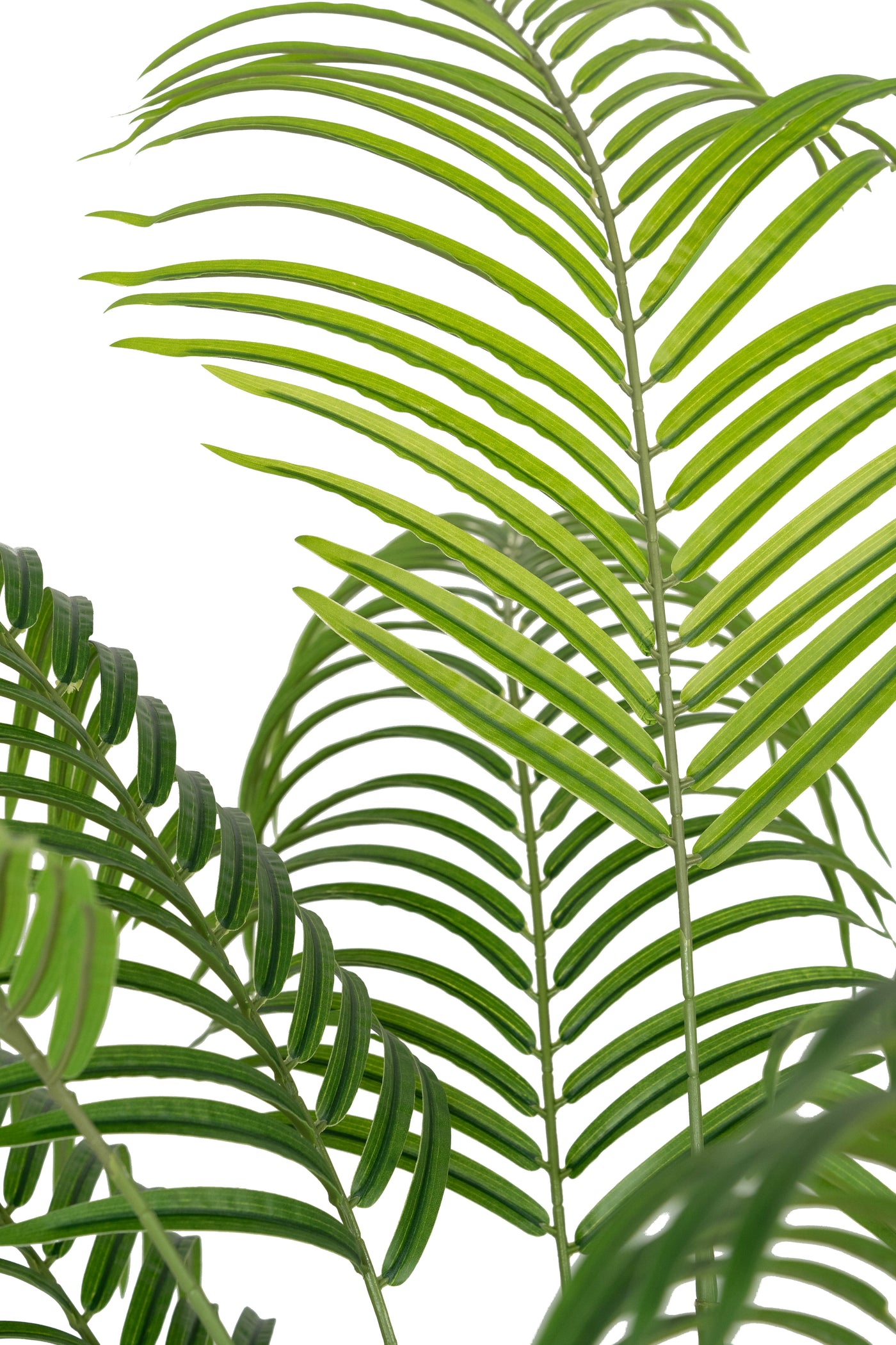 Palmier artificial H210cm Lady palm cu 18 tulpini si 18 frunze