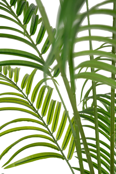 Palmier artificial H210cm Lady palm cu 18 tulpini si 18 frunze