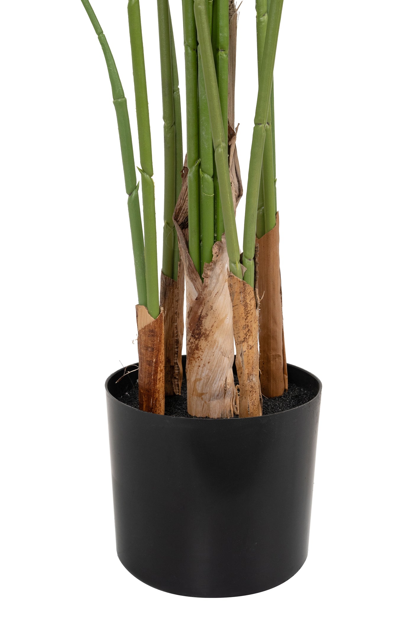 Palmier artificial H210cm Lady palm cu 18 tulpini si 18 frunze