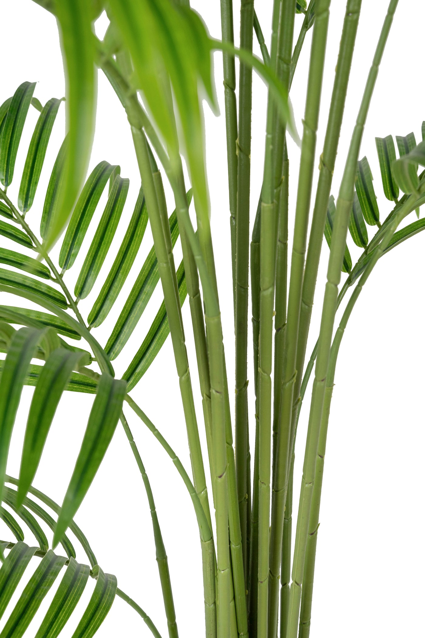 Palmier artificial H210cm Lady palm cu 21 tulpini si 21 frunze