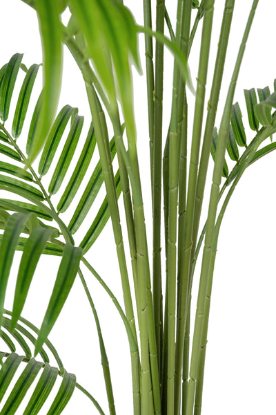 Palmier artificial H210cm Lady palm cu 21 tulpini si 21 frunze