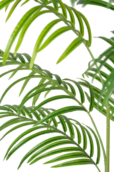 Palmier artificial H210cm Lady palm cu 21 tulpini si 21 frunze