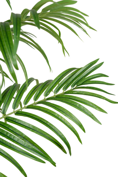Palmier artificial H210cm Lady palm cu 21 tulpini si 21 frunze