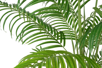 Palmier artificial H210cm Lady palm cu 21 tulpini si 21 frunze