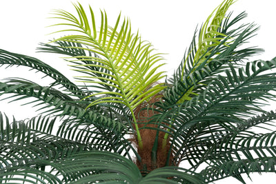 Palmier artificial H210cm Phoenix roebelenii cu 24 frunze cu protectie UV